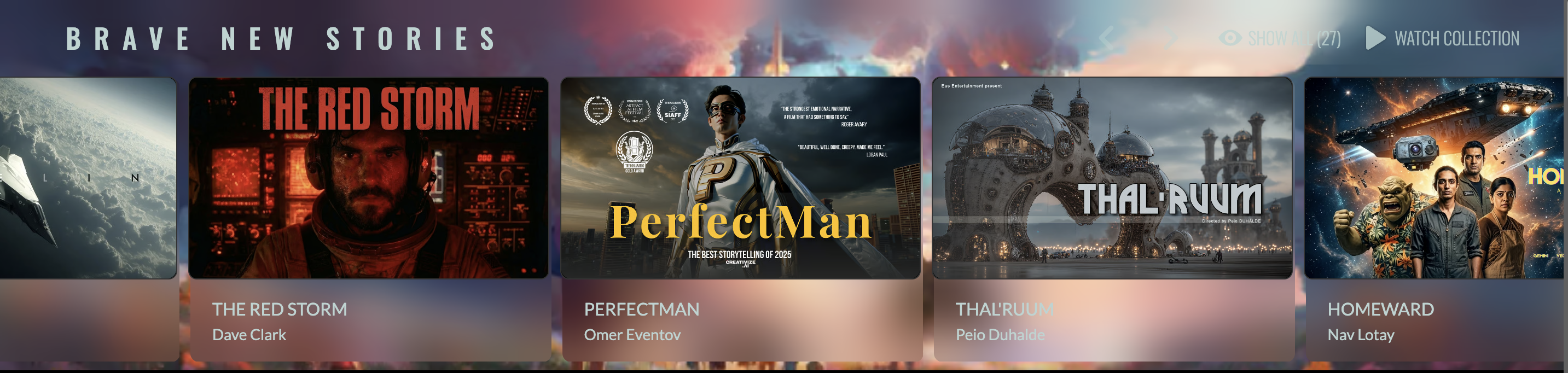 PerfectMan in Brave New Stories collection on Escape.ai